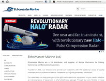 Tablet Screenshot of echomastermarine.co.uk